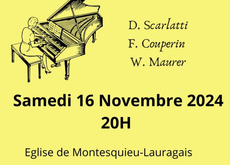 Concert clavecin William Maurer